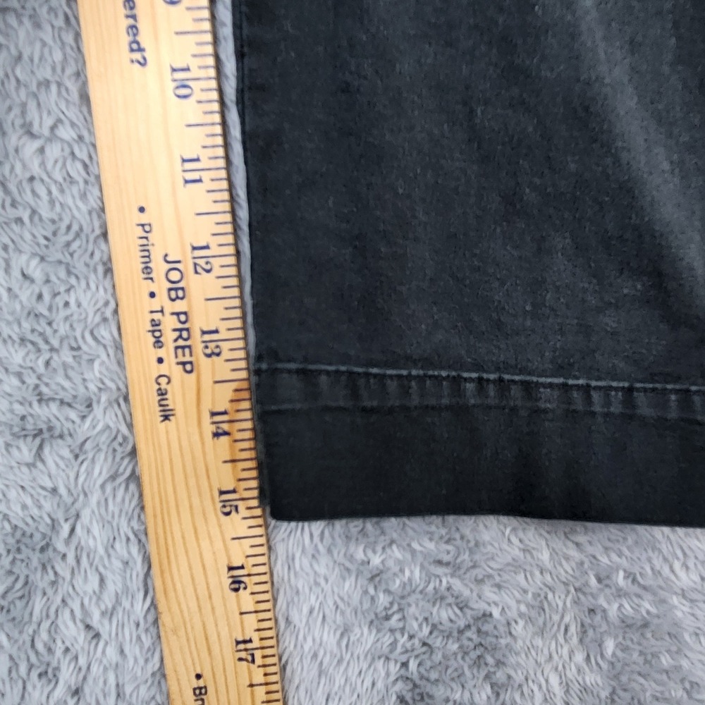 White Stag Capris Women 6 Black Soot Stretch Cropped Pants WS513240 Cotton Blend - Picture 9 of 11